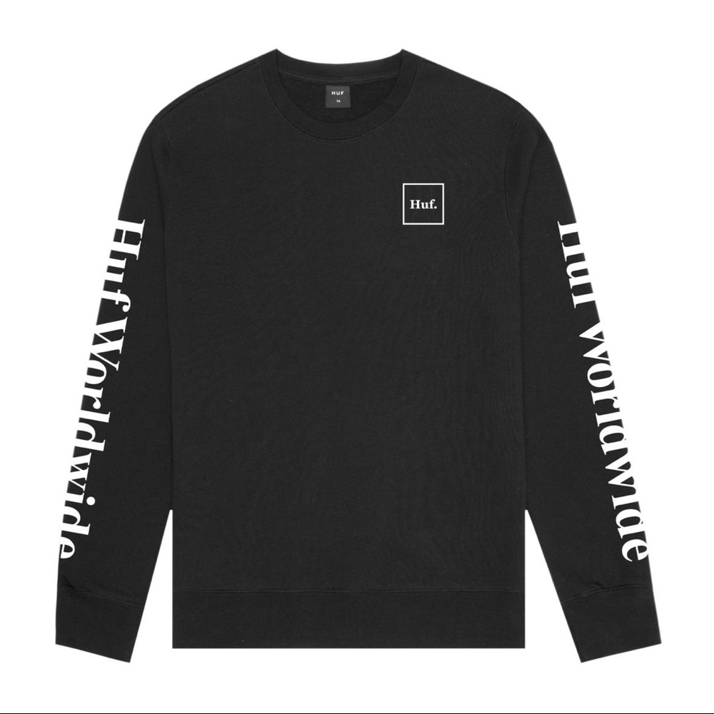 Huf - ESSENTIALS domestic crewneck sweater
